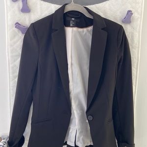 Black H&M blazer. Barely worn